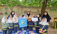 برگزاری برنامه مختلف آموزشی با موضوع تغذیه سالم و جشنواره غذای سالم صبحانه سالم با گروه هدف دانش آموزان مدرسه دخترانه ابتدایی هاجر شهر کوهسار 
